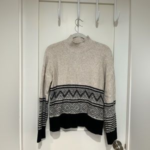 Banana Republic mock neck knit sweater